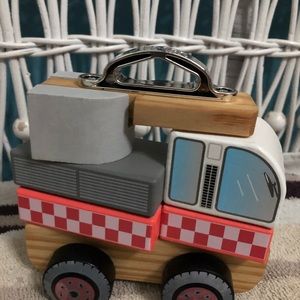 J’Adore of Paris stackable wooden fire truck